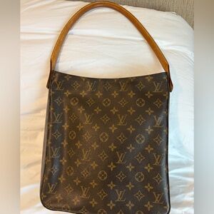 EUC Louis Vuitton Brown Monogram Tote